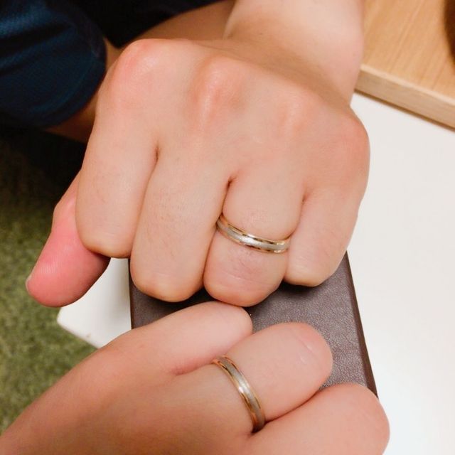 【Desserts(デザート)の口コミ】 いくつか見て、プラチナとゴールドのコンビがいいなと思いこちらにたどり…