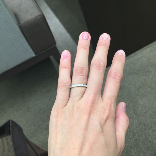 【アイプリモ(I-PRIMO)の口コミ】 一目ぼれリングと言うんです、と担当してくださった方が言っていましたが…