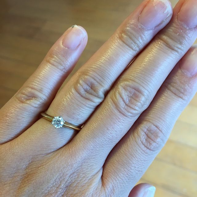 【ティファニー(Tiffany & Co.)の口コミ】 予算を申し上げて、何点か見せて頂きました。元々ゴールド系のアクセサリ…