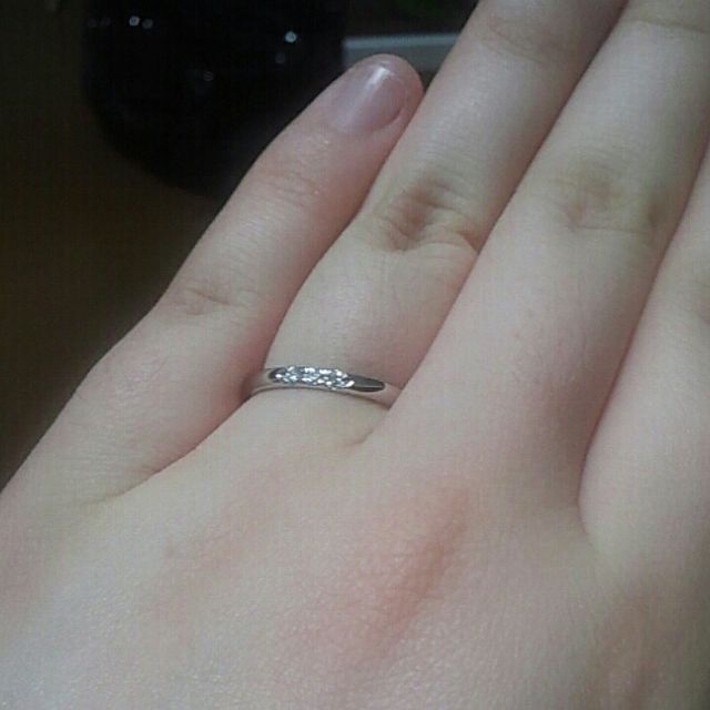 【MIKIMOTO(ミキモト)の口コミ】 ６月に挙げる挙式に向けて結婚指輪を選びに行ったのですが、はじめはシン…