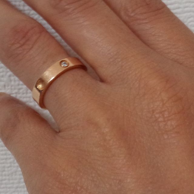 【ルイ・ヴィトン(LOUIS VUITTON)の口コミ】 マリッジリング専門店ではなく構えた感じがしないのと、他に持っている人…