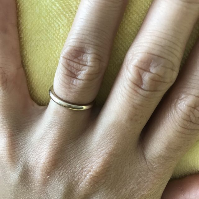 【TANZO.(鍛造指輪)の口コミ】 重ね付けして普段使いできるような婚約指輪をTANZOでフルオーダーし、それ…