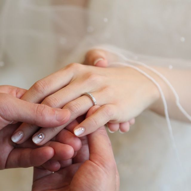 【アイプリモ(I-PRIMO)の口コミ】 結婚指輪は絶対にハーフエタニティにする！と決めていました。アイプリモ…