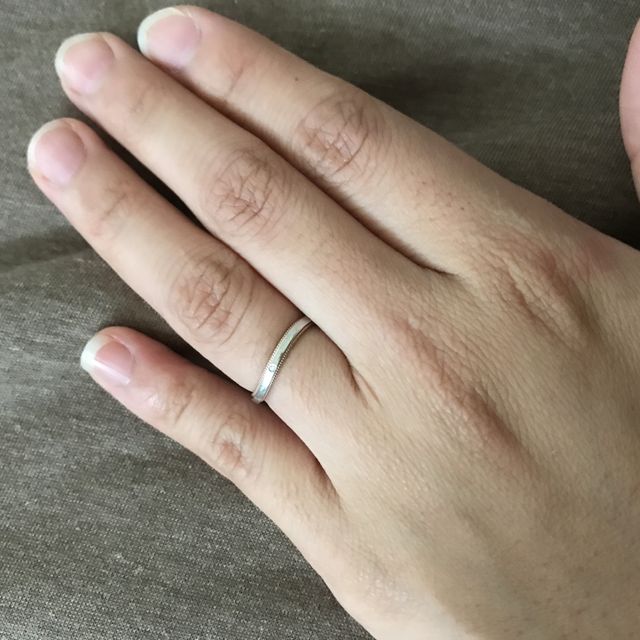 【【閉業】Marie et Marie(マリ・エ・マリ)の口コミ】 ピンクゴールドだけのものだと安っぽく見えるが、ピンクゴールドが少し入…