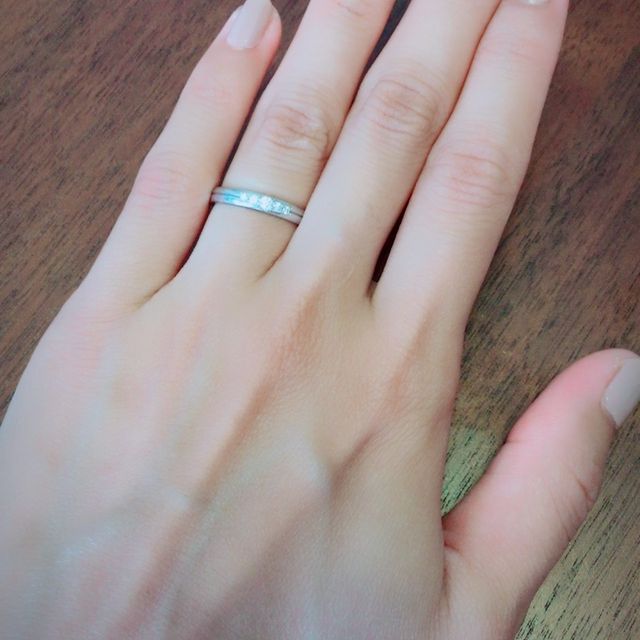 【ラザール ダイヤモンド(LAZARE DIAMOND)の口コミ】 もともと婚約指輪を、ここで旦那さんが購入して、プローポーズされました…
