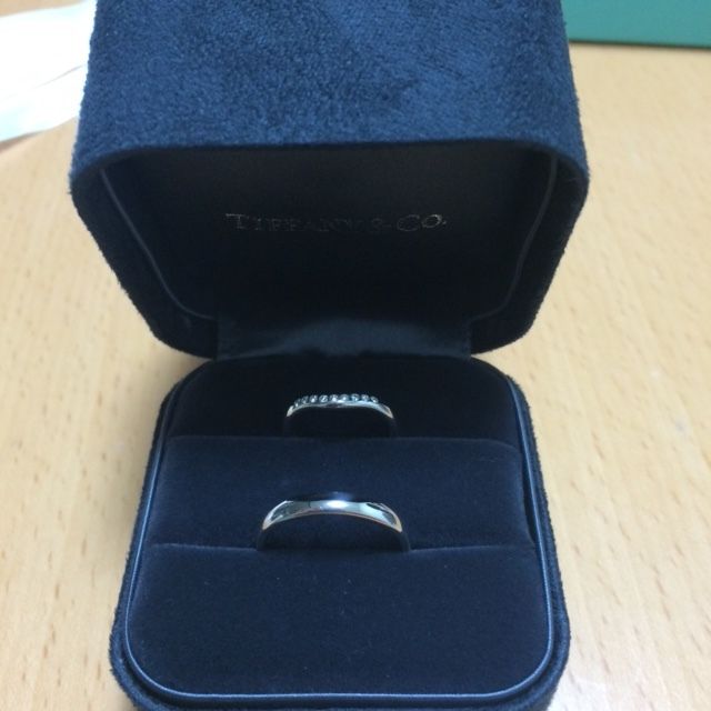 【ティファニー(Tiffany & Co.)の口コミ】 シンプルで飽きのこない綺麗めなデザインで探していました。たまたまお付…