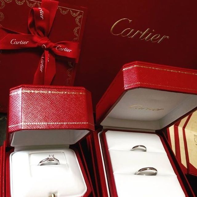 【カルティエ(Cartier)の口コミ】 私も主人も、つけるなら、あげるなら、カルティエのソリテールが良いと思…