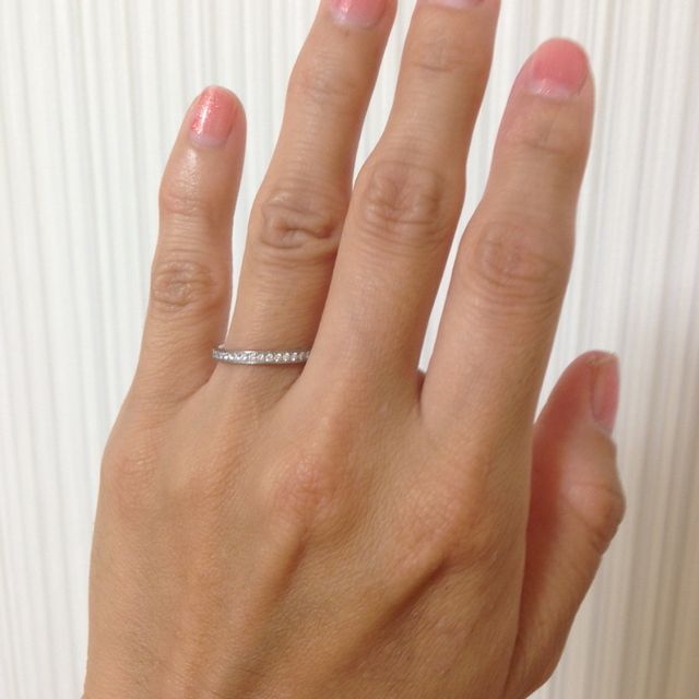【アイプリモ(I-PRIMO)の口コミ】 結婚指輪は、長年着けておくものなので、飽きのこない男女ともにシンプル…