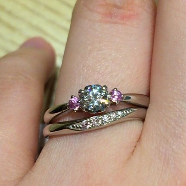 【CAFERING(カフェリング)の口コミ】 憧れだったピンクダイヤが、現在オーストラリアのアーガイル鉱山でしか採…