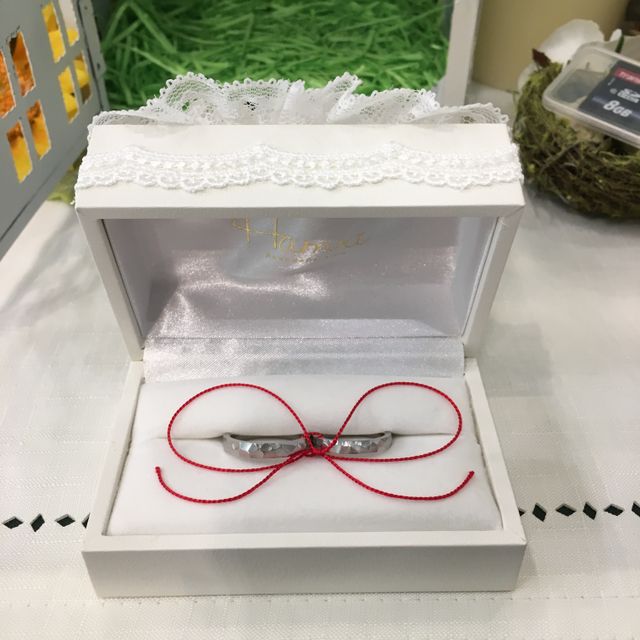 【Hamri(ハムリ)の口コミ】 店員さんの丁寧な説明で自分たちの好きなデザインに手作りできるところと…