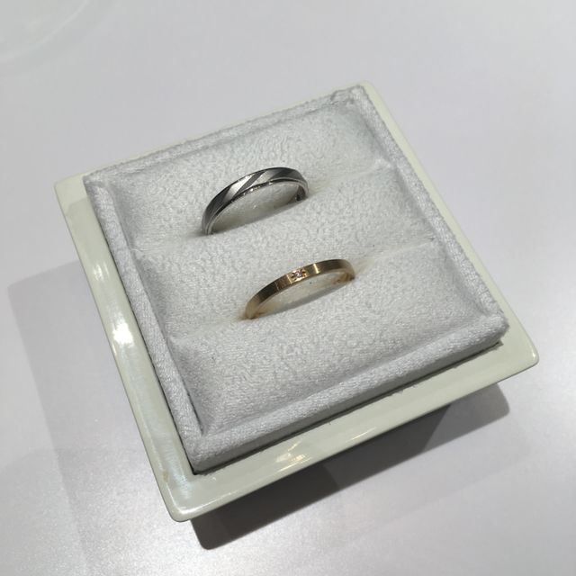 【LUCIE(ルシエ)の口コミ】 最初は個性的な指輪が欲しいと思っていたのですが、この指輪はシンプルな…