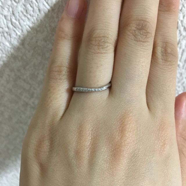 【ヴァンドーム青山(VENDOME AOYAMA)の口コミ】 デザインはウェーブ状のものにしたかった。似たようなデザインは他のブラ…