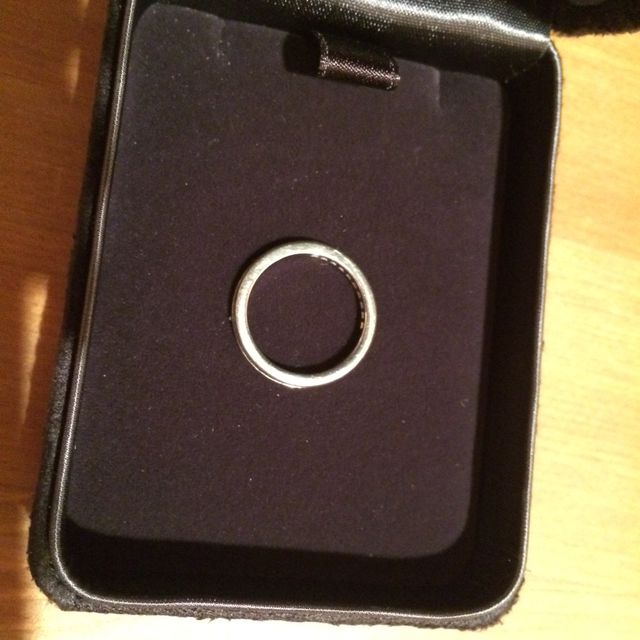 【ティファニー(Tiffany & Co.)の口コミ】 ハーフエタニティは、お得ではありますが、指輪はクルクル回ることが多い…