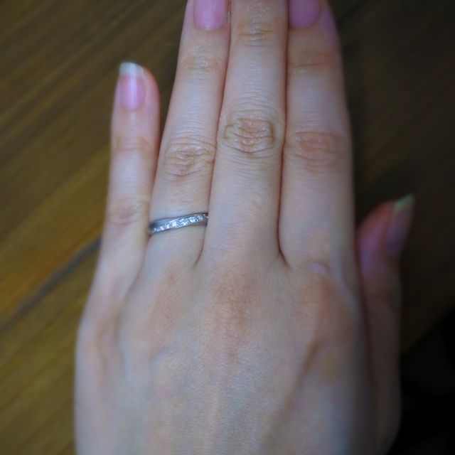 【ROCCA(ロッカ)の口コミ】 店頭に並ぶデザインの中から、気に入ったものを選び、店内にいらっしゃっ…