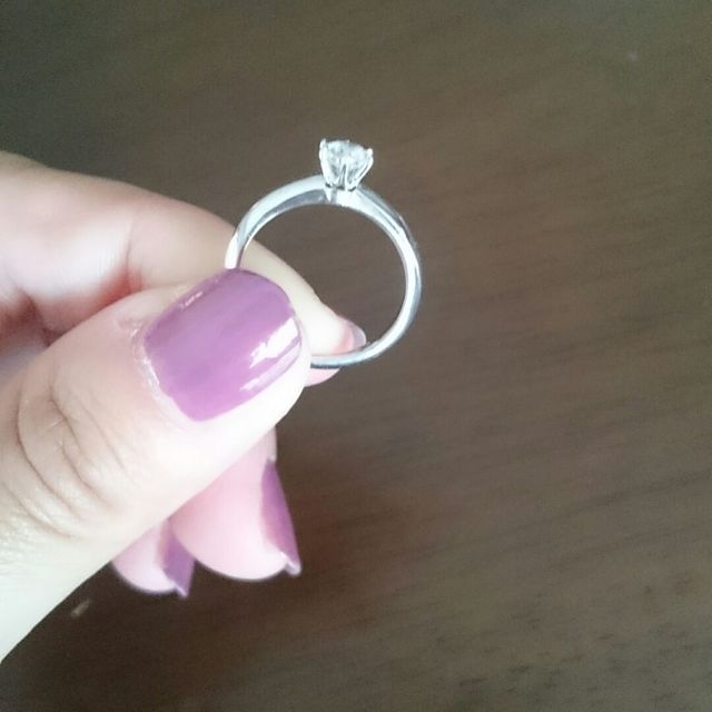 【ティファニー(Tiffany & Co.)の口コミ】 『これぞエンゲージリング！！』というベタな婚約指輪が欲しかったので、…