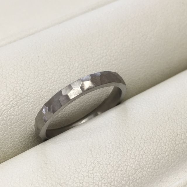【手作り指輪工房 G.festa(ジーフェスタ)の口コミ】 模様の１つ１つも手作業で作るので、世界にひとつだけの指輪を自分の手で…