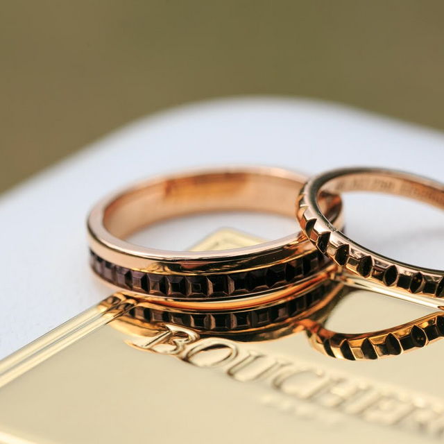 【ブシュロン(BOUCHERON)の口コミ】 初めは別のお店でフルオーダーを考えていましたが、あまりしっくりせず&he…