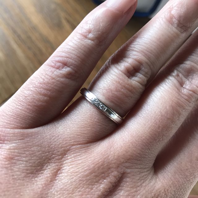 【4℃ BRIDAL(ヨンドシーブライダル)の口コミ】 私達は一生モノの指輪にこだわらず、5年ごとの記念日に、その時の自分達に…