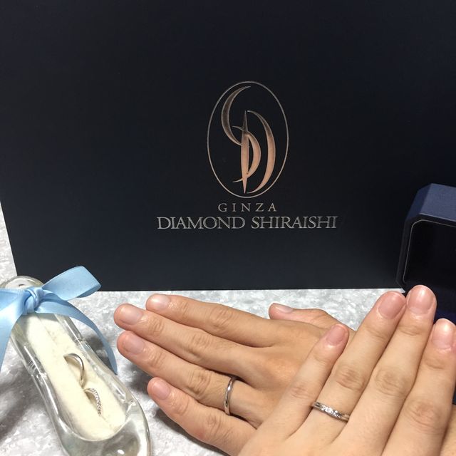 【銀座ダイヤモンドシライシの口コミ】 つけ心地もよく仕事のさいも
気にならずつけられるデザインでした！
キラ…