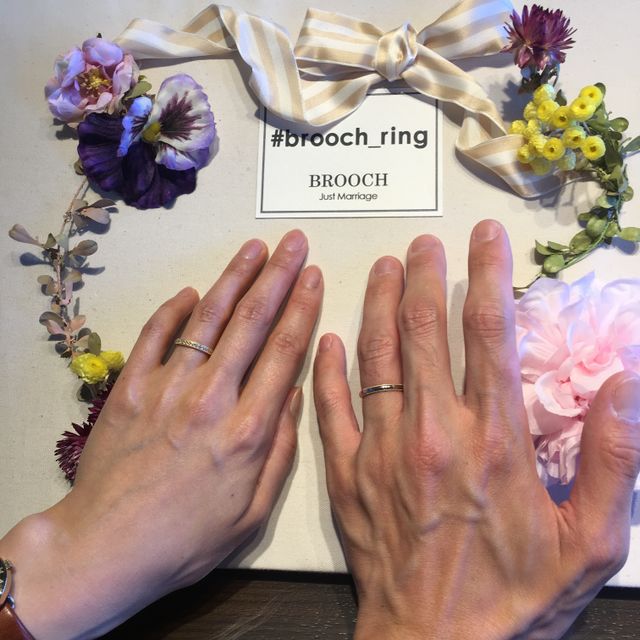 【BRIDGE(ブリッジ)の口コミ】 千の彩はブリッジのデザインの中でもシンプルな方だと思います。私はミル…