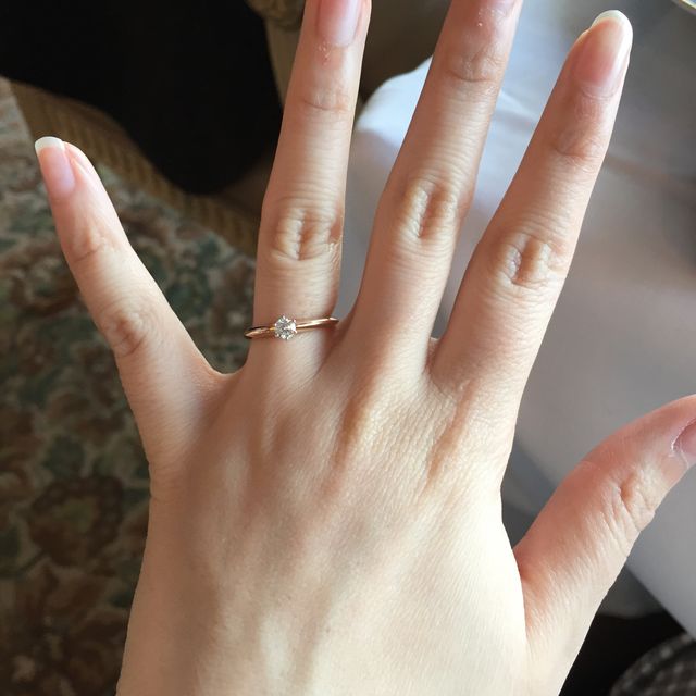 【ティファニー(Tiffany & Co.)の口コミ】 『 ティファニーセッティング 』という方法でダイヤが一番綺麗に輝くセッ…