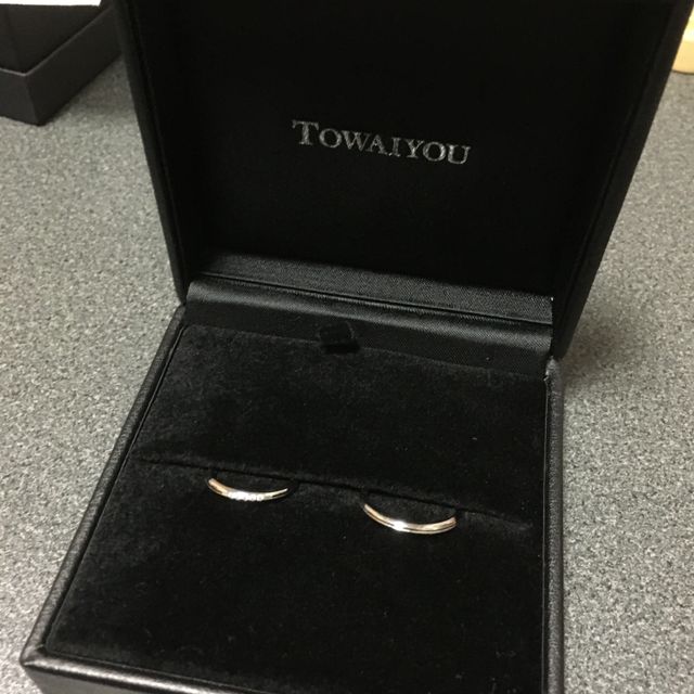 【TOWAIYOU(トワイユ)の口コミ】 デザインが一目で気に入りました
旦那もゆびわが好きなので、2人で楽しく…