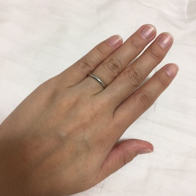 【カルティエ(Cartier)の口コミ】 金属アレルギー反応が出ないもの、シンプルなもの、品質の良いものを探し…