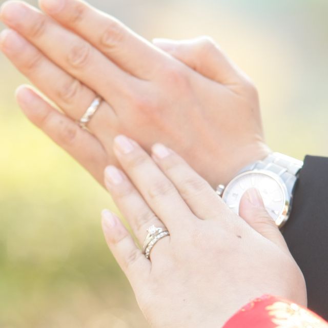 【ショーメ(CHAUMET)の口コミ】 シンプルなデザインですが指につけたときに、指輪の重みをしっかりと感じ…