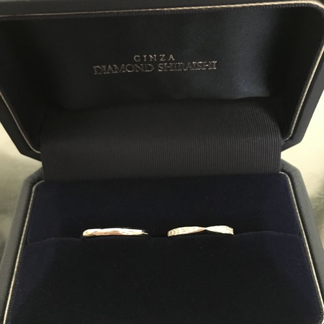 【銀座ダイヤモンドシライシの口コミ】 ティファニーハーモニーに憧れていたので、近い形で探していました。
つけ…