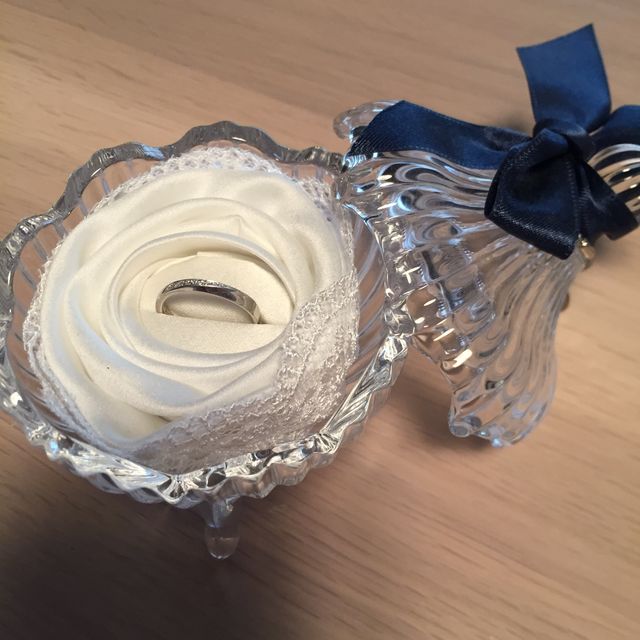 【4℃ BRIDAL(ヨンドシーブライダル)の口コミ】 仕事柄、カジュアルなゴールドのリングなども良いなと思い探しましたが、…