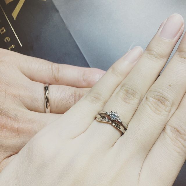 【SONARE(ソナーレ)の口コミ】 フィーリングです！！
色々な指輪を試着させて頂きましたが、購入した指輪…