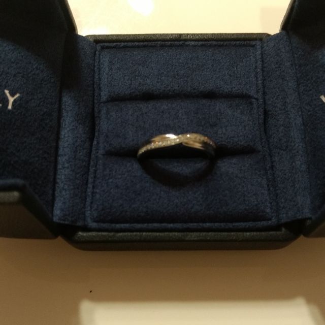 【ハリー・ウィンストン(Harry Winston)の口コミ】 何といってもデザイン！ハーフエタニティのマリッジリングを探していたの…