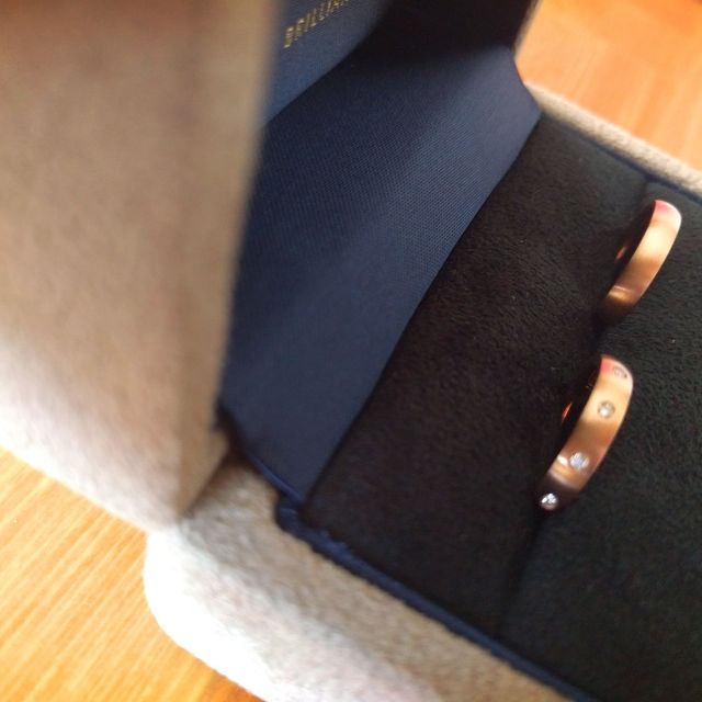 【BRILLIANCE+(ブリリアンスプラス)の口コミ】 結婚指輪の購入のため短期間に色んなお店を検討した後、さらに決められな…