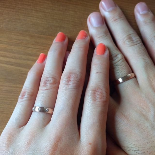 【BRILLIANCE+(ブリリアンスプラス)の口コミ】 結婚指輪の購入のため短期間に色んなお店を検討した後、さらに決められな…