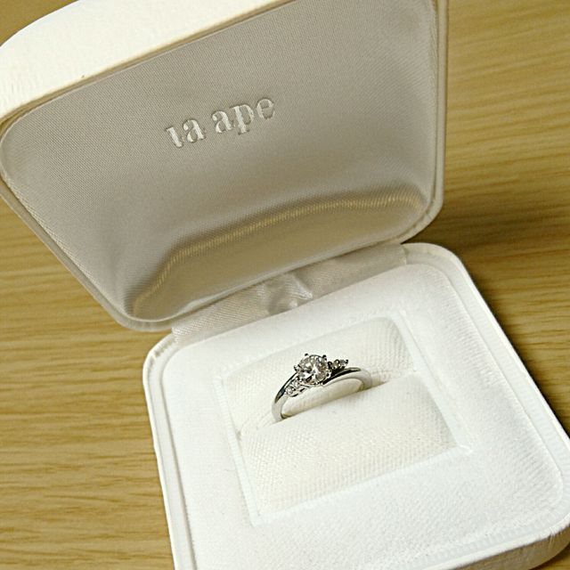 【la ape(ラ・アーペ)の口コミ】 他の人と被らない唯一のものが欲しく探して、こちらのブランドの指輪にす…
