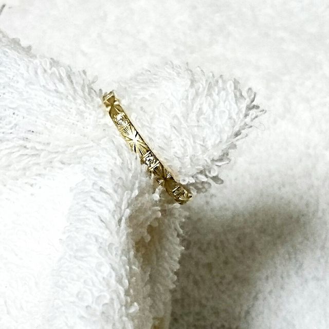 【PORTADA(ポルターダ)の口コミ】 普段につけられて違和感のないもの、デザインはシンプルで指に馴染みなが…