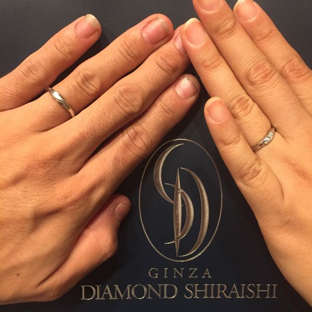 【銀座ダイヤモンドシライシの口コミ】 指輪をつけ慣れない自分でも違和感なく常に付けていられそうだったから。
…