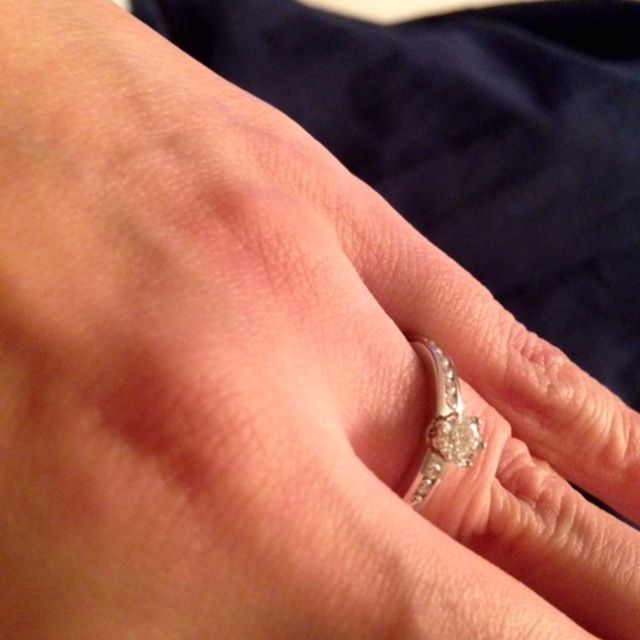 【ティファニー(Tiffany & Co.)の口コミ】 夫が決めたものなのですが、シンプルでクラシカルな王道なデザインのもの…