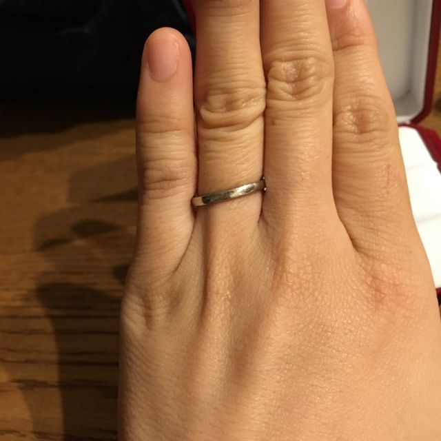 【カルティエ(Cartier)の口コミ】 なんといってもブランド力！また、カーブにするかストレートにするかすご…