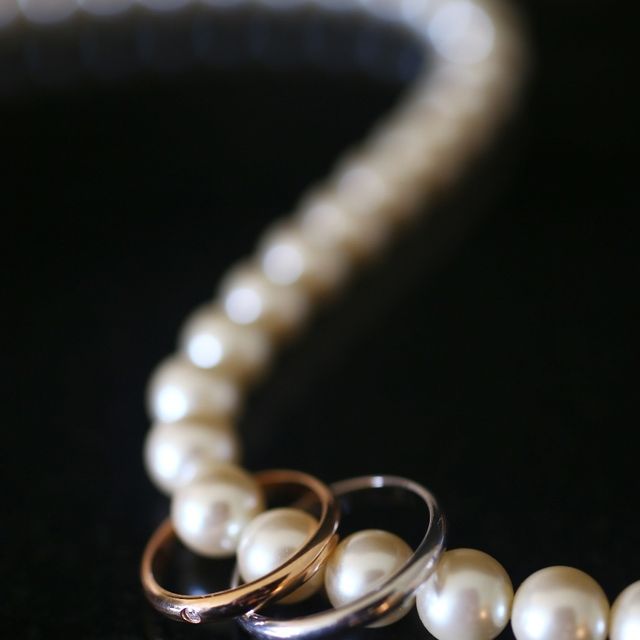 【カルティエ(Cartier)の口コミ】 エンゲージリングはラブリング(ピンクゴールド)だったので、重ね付けでも…