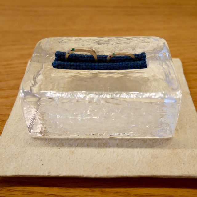 【mina.jewelry(ミナジュエリー)の口コミ】 mina.jewelryならではのマルシカクという丸でも四角でもないすてきな形に…