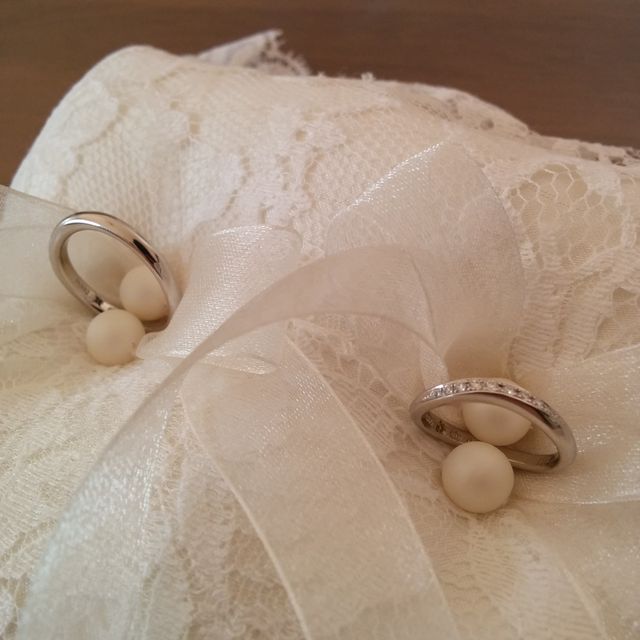 【エクセルコダイヤモンド(EXELCO DIAMOND)の口コミ】 流れるようなウェブが手に馴染んで、ダイアモンドとプラチナのバランスが…