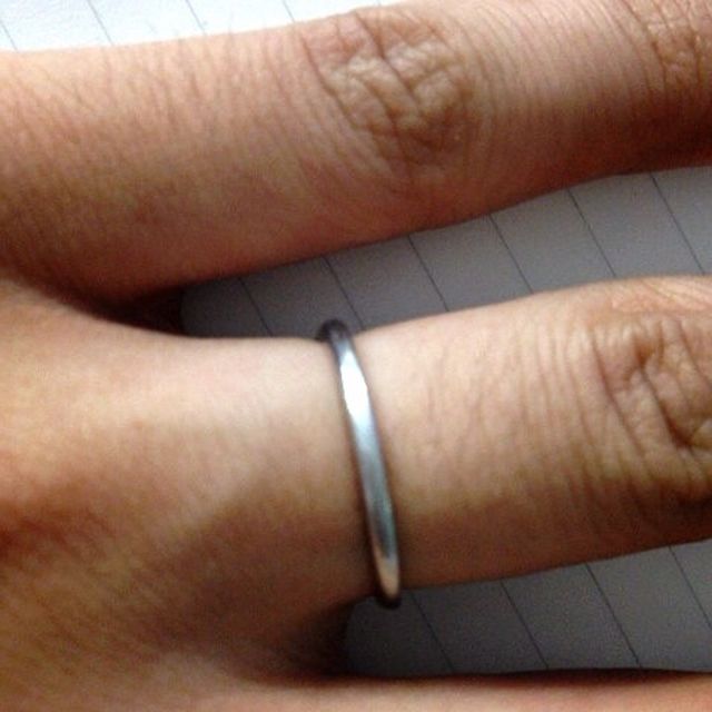 【ブルガリ(BVLGARI)の口コミ】 二人でおそろいのデザインにしたかったので、男性でも女性でも違和感のな…