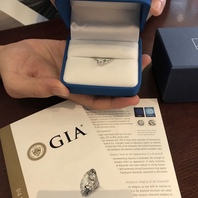 【GALA JEWELRY(ガラジュエリー)の口コミ】 ブランドに全く拘りのない私には(とはいえ製品自体はきちんと鑑定書のある…