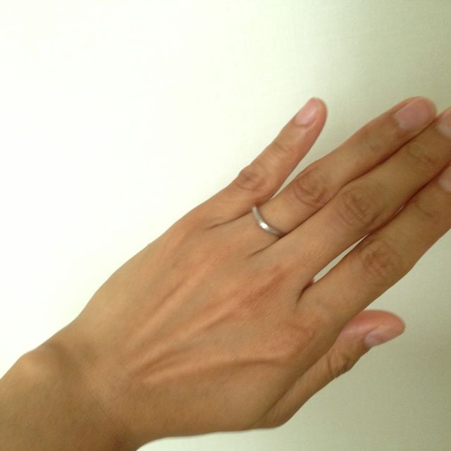 【ブルガリ(BVLGARI)の口コミ】 主人とお揃いのデザインにしたかったので、男性でも女性でも素敵なデザイ…