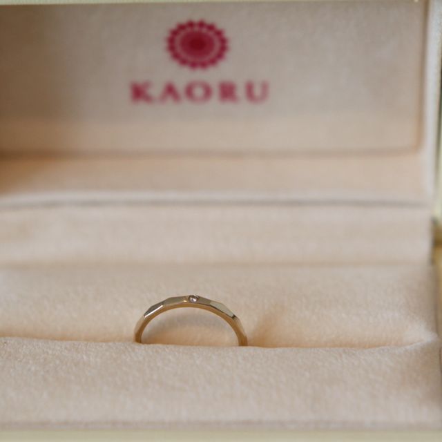 【KAORUの口コミ】 京都のアクセサリーブランド「KAORU（カオル）」で購入。婚約指輪もこちら…