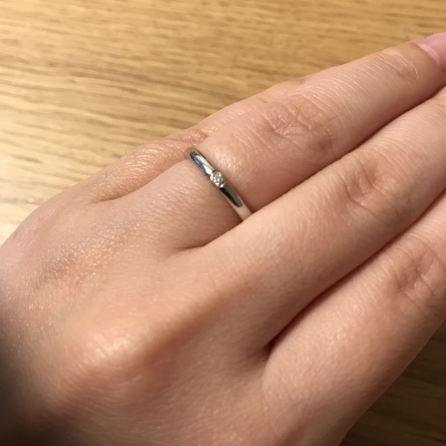 【アイプリモ(I-PRIMO)の口コミ】 シンプルで細身のデザインの物が欲しかったので、店員さんに希望をお願い…