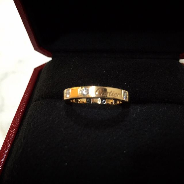 【カルティエ(Cartier)の口コミ】 ラニエールを購入する決め手となったのは、小さなダイヤがところどころに…