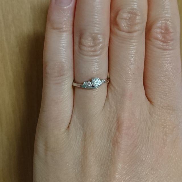 【Mariage ent(マリアージュエント)の口コミ】 ブライダルジュエリーを取り扱っているお店を数軒見てまわり、一番対応が…