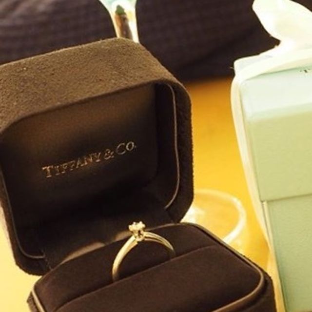【ティファニー(Tiffany & Co.)の口コミ】 彼と一緒にエンゲージリングも選びにいったのですが、恥ずかしながら私た…